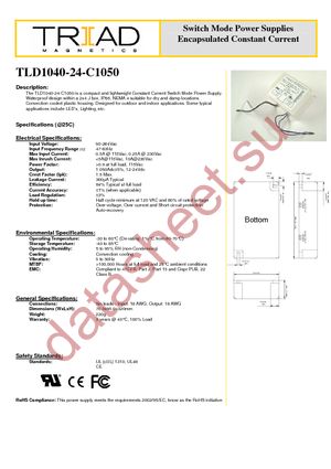 TLD1040-24-C1050 datasheet  